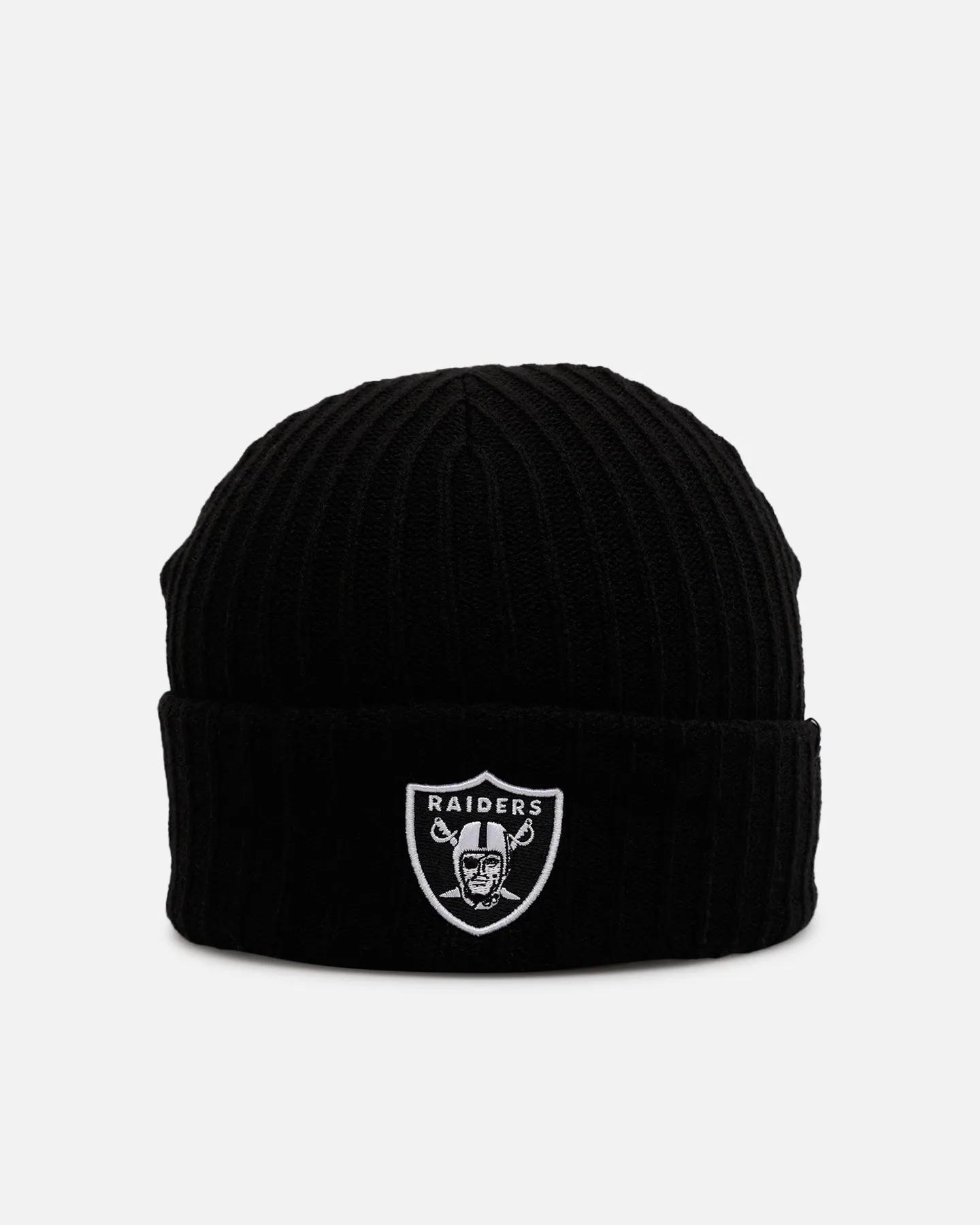 47 Brand Las Vegas Raiders Harbor Cuff Knit Beanie Black sold by Culture Kings