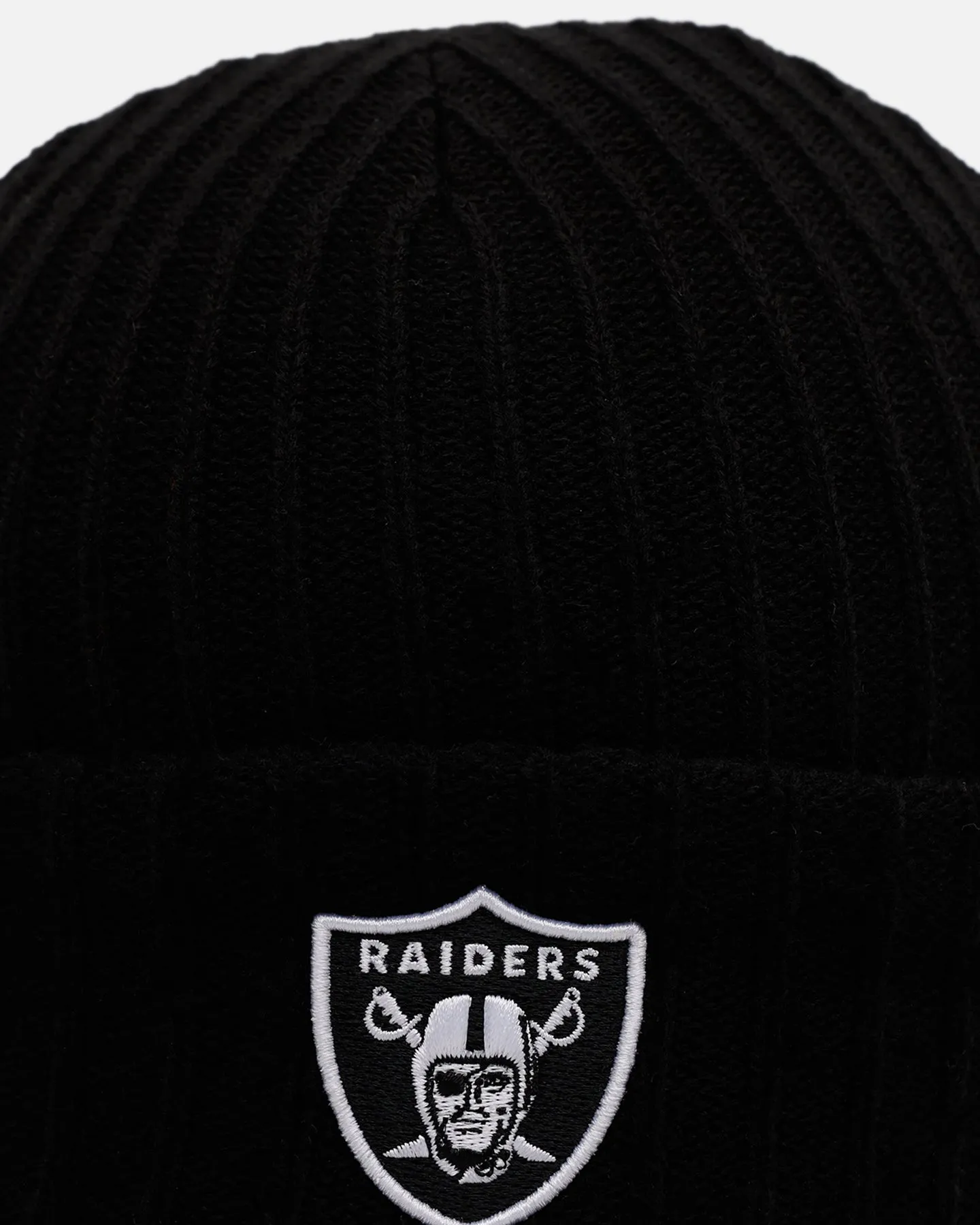 47 Brand Las Vegas Raiders Harbor Cuff Knit Beanie Black sold by Culture Kings product image thumbnail 5