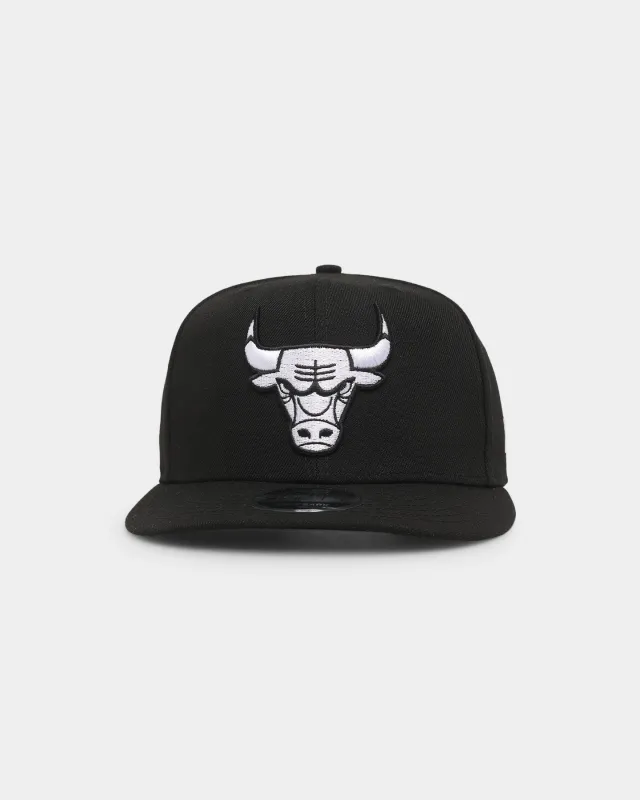New Era Chicago Bulls 9FIFTY High Profile Retro Crown Snapback Black/White sold by Culture Kings