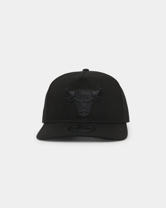 New Era Chicago Bulls Old Golfer Snapback Black/Black sold by Culture Kings