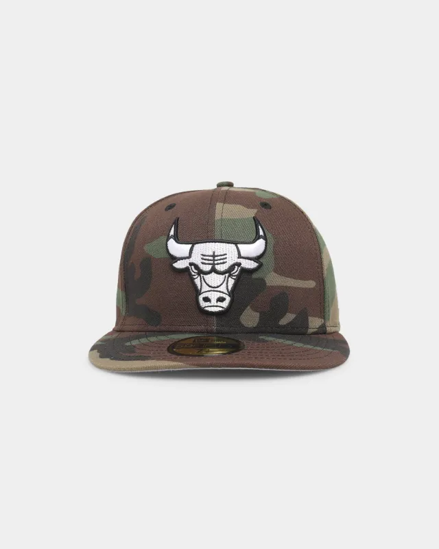 New Era Chicago Bulls 'Core Camo' 59FIFTY Fitted Camo/White sold by Culture Kings