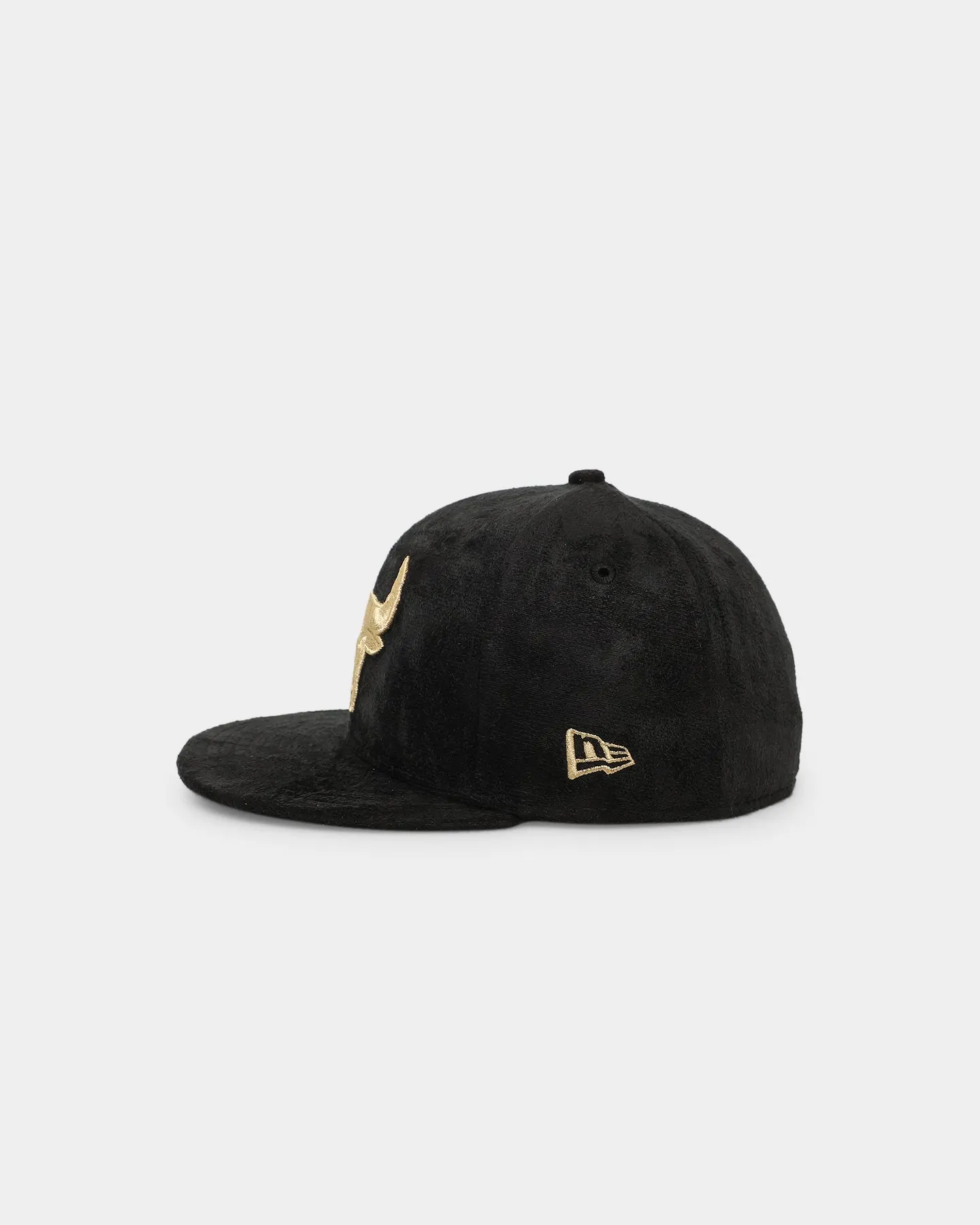 New Era Chicago Bulls 'Black Tan Suede' 59FIFTY Fitted Black/Tan sold by Culture Kings product image thumbnail 3