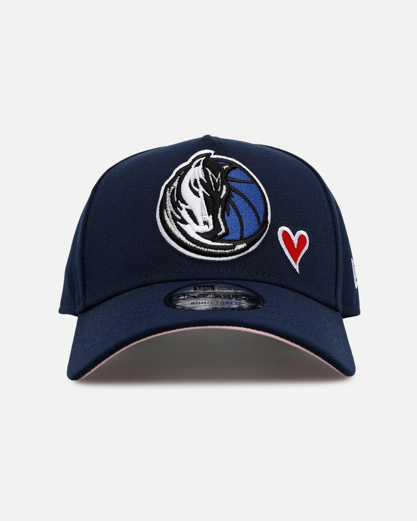 New Era Dallas Mavericks 'Team Color Hearts' 9FORTY A-Frame Snapback Official Team Color sold by Culture Kings