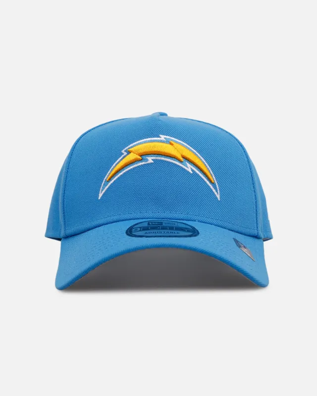 New Era Los Angeles Chargers 'No Elevators' 9FORTY A-Frame Snapback Powder Blue sold by Culture Kings