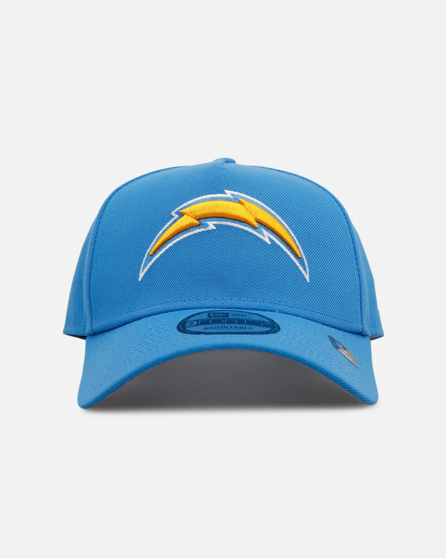 New Era Los Angeles Chargers 'No Elevators' 9FORTY A-Frame Snapback Powder Blue sold by Culture Kings