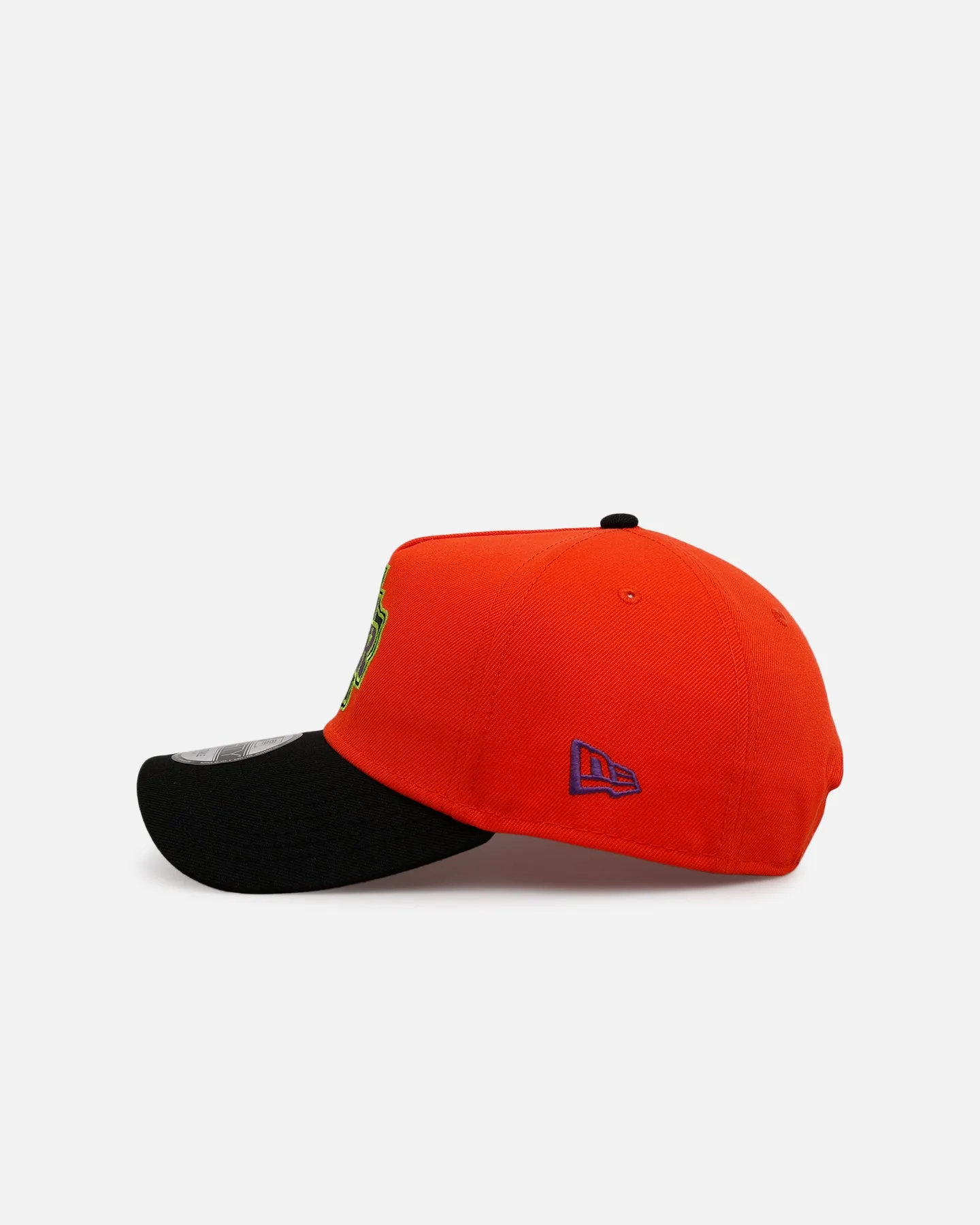 New Era Texas Rangers 'Halloween' 9FORTY A-Frame Snapback Orange/Black sold by Culture Kings product image thumbnail 4