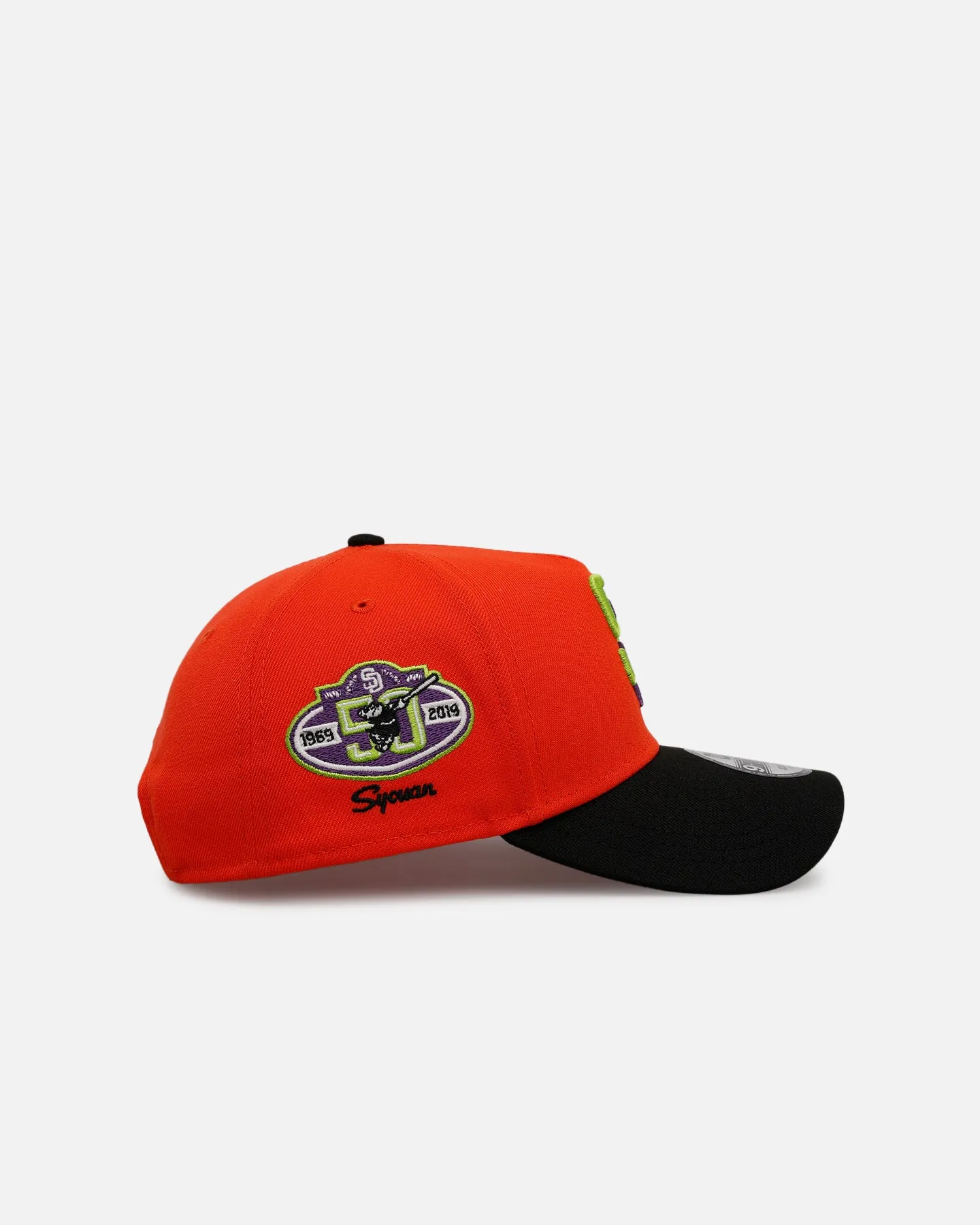 New Era San Diego Padres 'Halloween' 9FORTY A-Frame Snapback Orange/Black sold by Culture Kings product image thumbnail 3