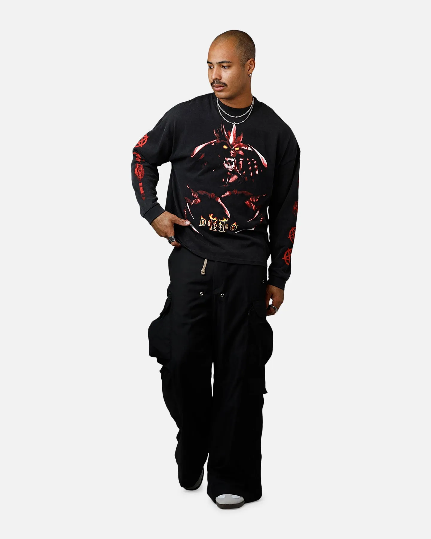 73Studio X Diablo II Halloween Evil Has Survive Long Sleeve T-Shirt Black sold by Culture Kings product image thumbnail 3