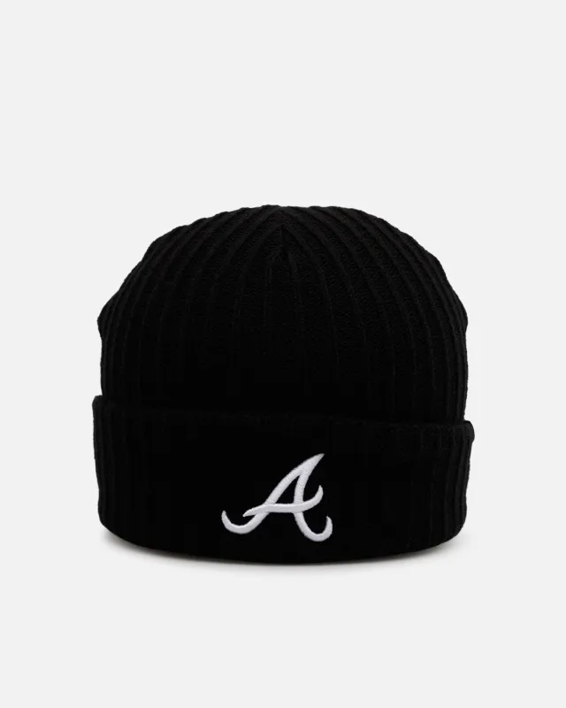 47 Brand Atlanta Braves Harbor Cuff Knit Beanie Black sold by Culture Kings