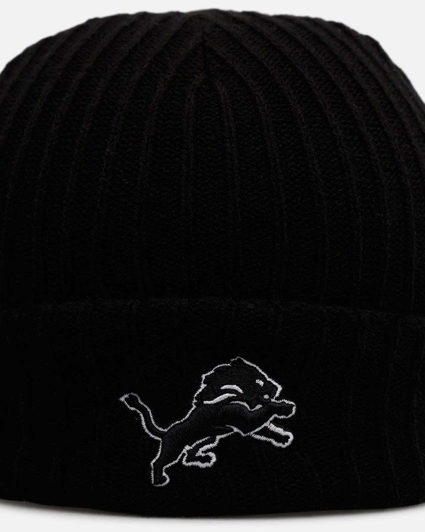 47 Brand Detroit Lions Harbor Cuff Knit Beanie Black sold by Culture Kings product image thumbnail 5