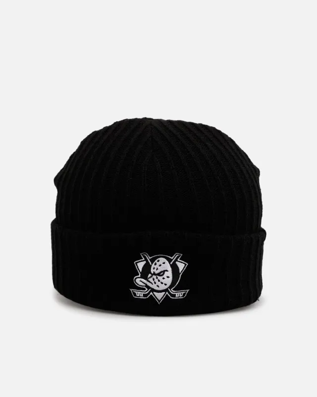 47 Brand Anaheim Ducks Harbor Cuff Knit Beanie Black sold by Culture Kings