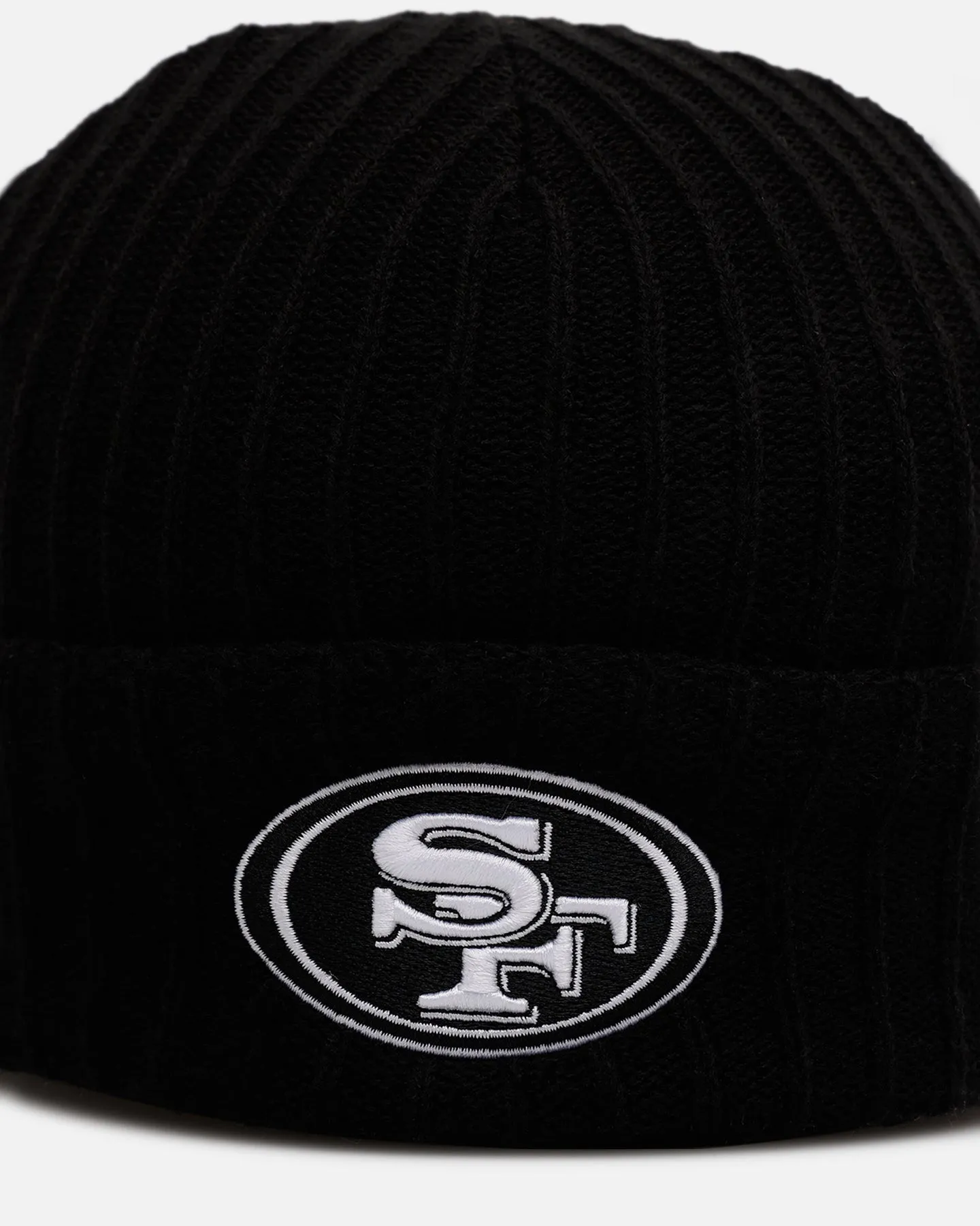 47 Brand San Francisco 49ers Harbor Cuff Knit Beanie Black sold by Culture Kings product image thumbnail 5