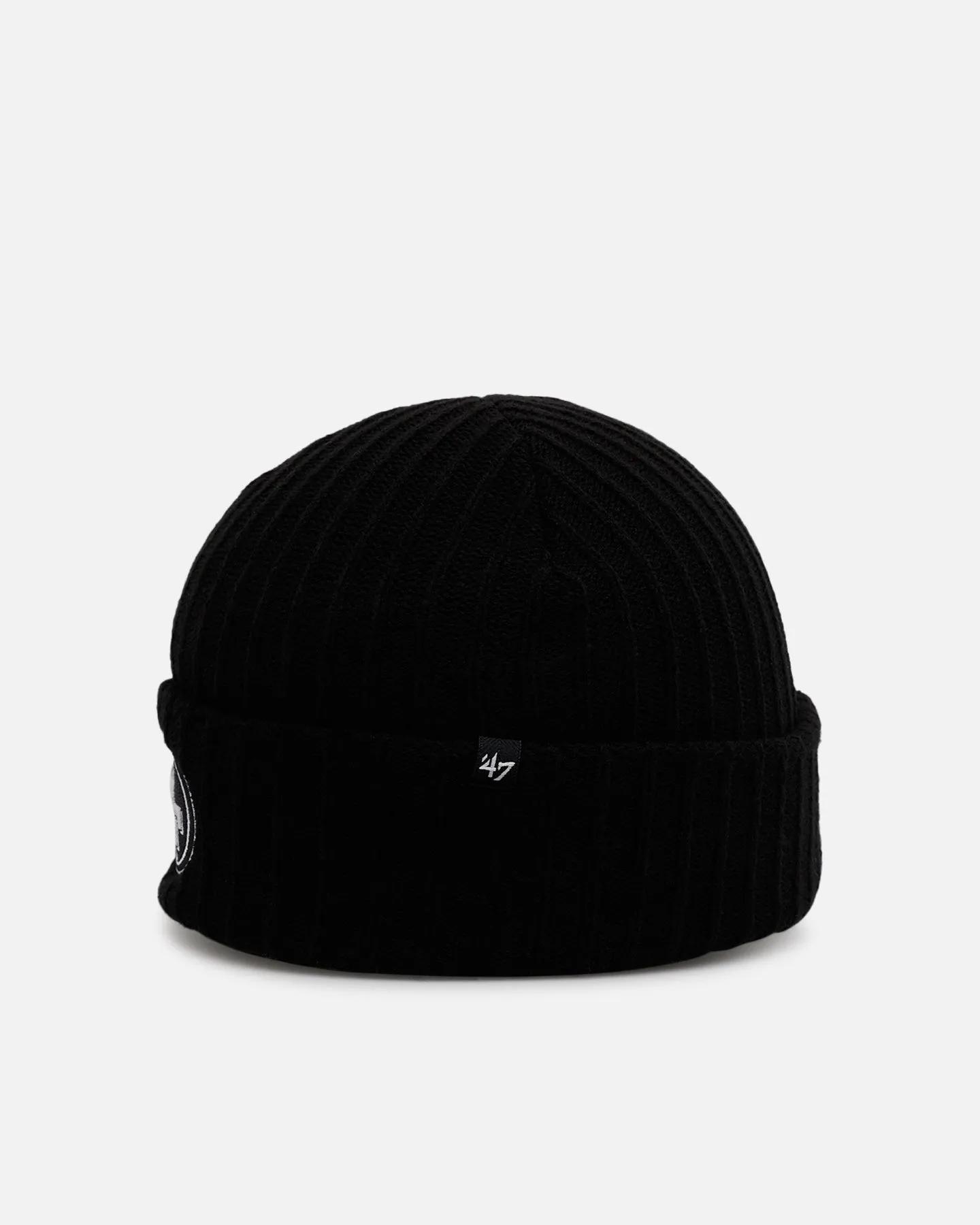 47 Brand San Francisco 49ers Harbor Cuff Knit Beanie Black sold by Culture Kings product image thumbnail 4