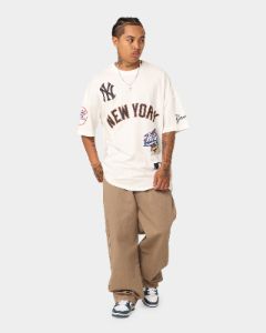 Majestic Athletic New York Yankees World Series Champs Graphic T-Shirt Vintage White sold by Culture Kings