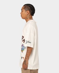 Majestic Athletic New York Yankees World Series Champs Graphic T-Shirt Vintage White sold by Culture Kings