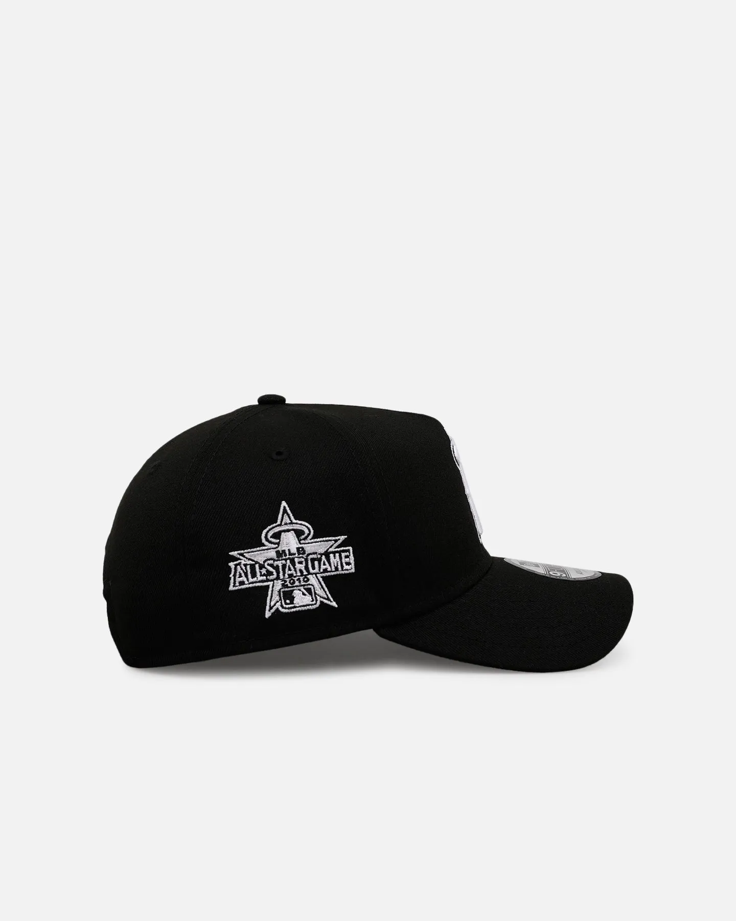 New Era Los Angeles Angels 'Black And White' 9FORTY A-Frame Snapback Black/White sold by Culture Kings product image thumbnail 3