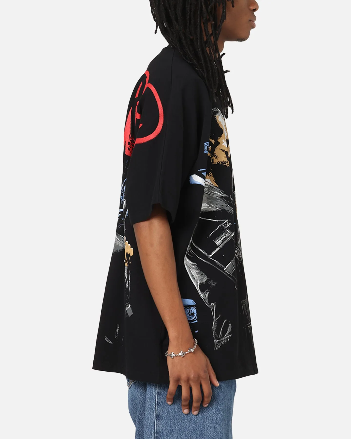 73Studio Marvel The Punisher All Over Print T-Shirt Black sold by Culture Kings product image thumbnail 5