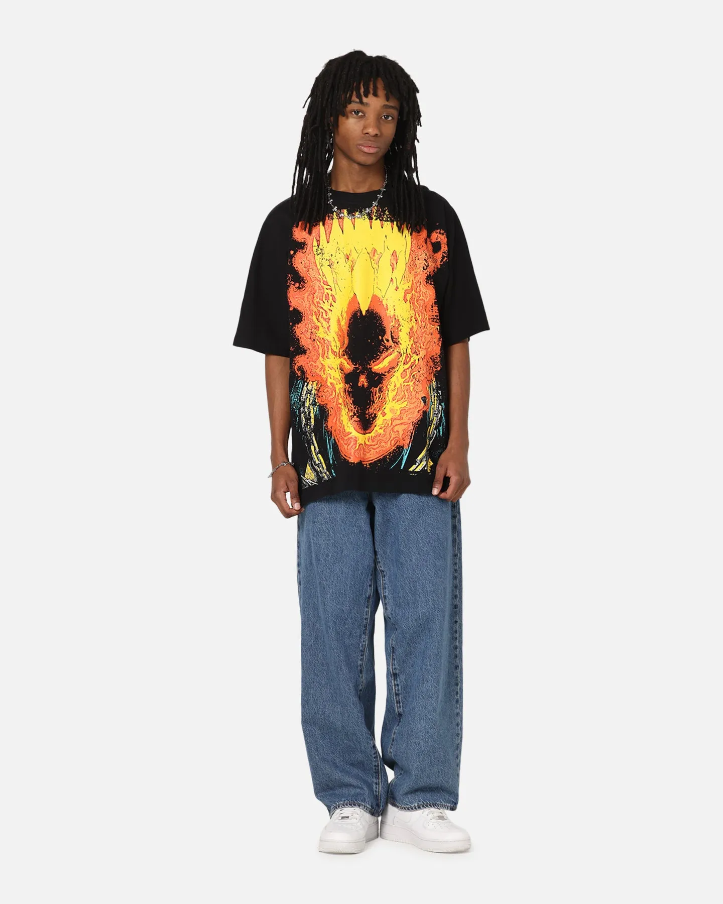 73Studio Marvel Ghost Rider All Over Print T-Shirt Black sold by Culture Kings product image thumbnail 3