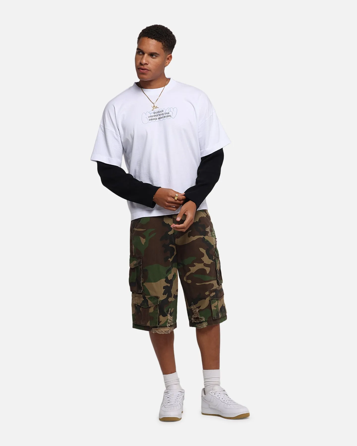 73Studio Disney Mickey Prototype II Long Sleeve T-Shirt White sold by Culture Kings product image thumbnail 4