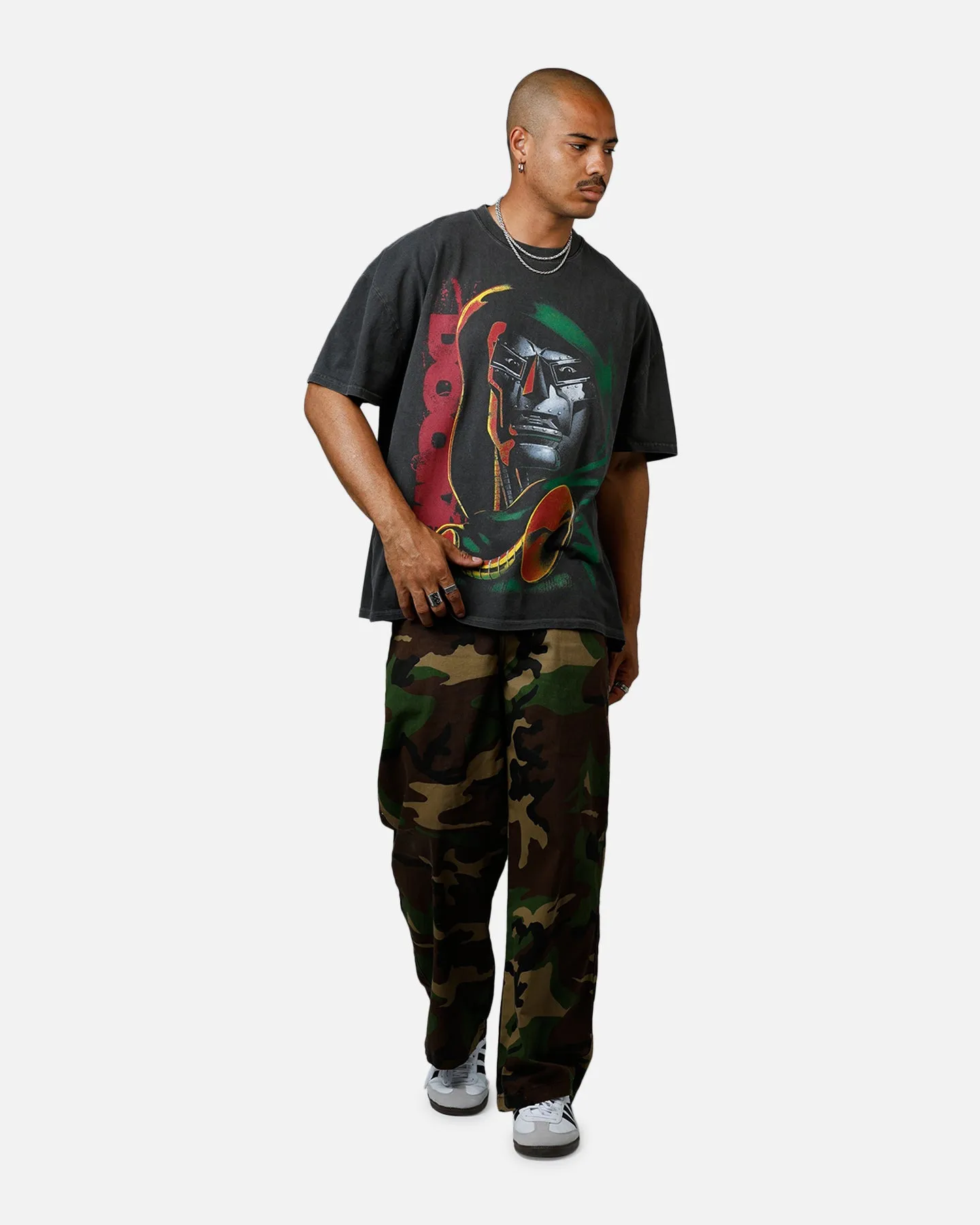 73Studio Marvel Doctor Doom Heavyweight T-Shirt Black Wash sold by Culture Kings product image thumbnail 3