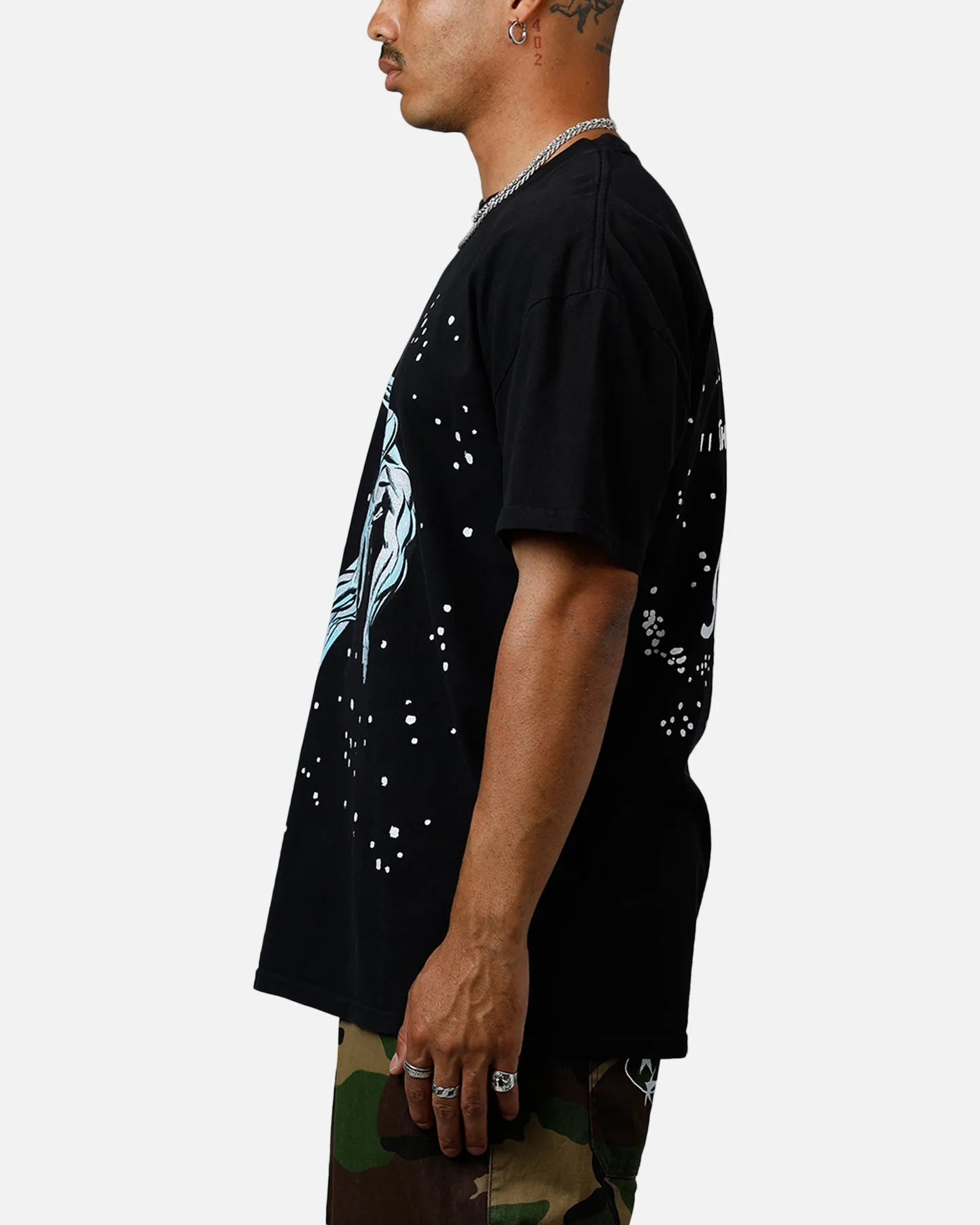 73Studio Marvel Fantastic Four Silver Surfer Vintage T-Shirt Black sold by Culture Kings product image thumbnail 5