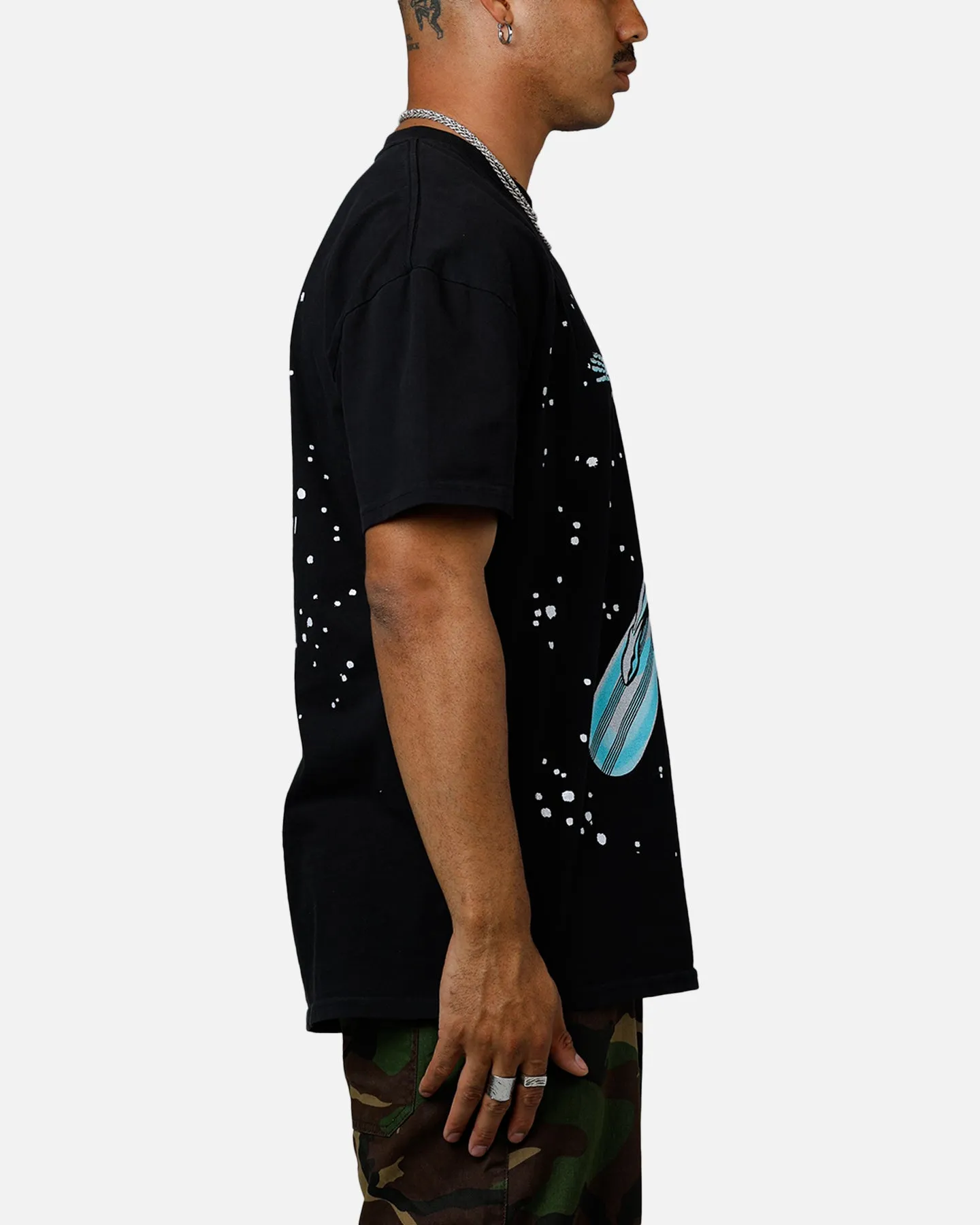 73Studio Marvel Fantastic Four Silver Surfer Vintage T-Shirt Black sold by Culture Kings product image thumbnail 4