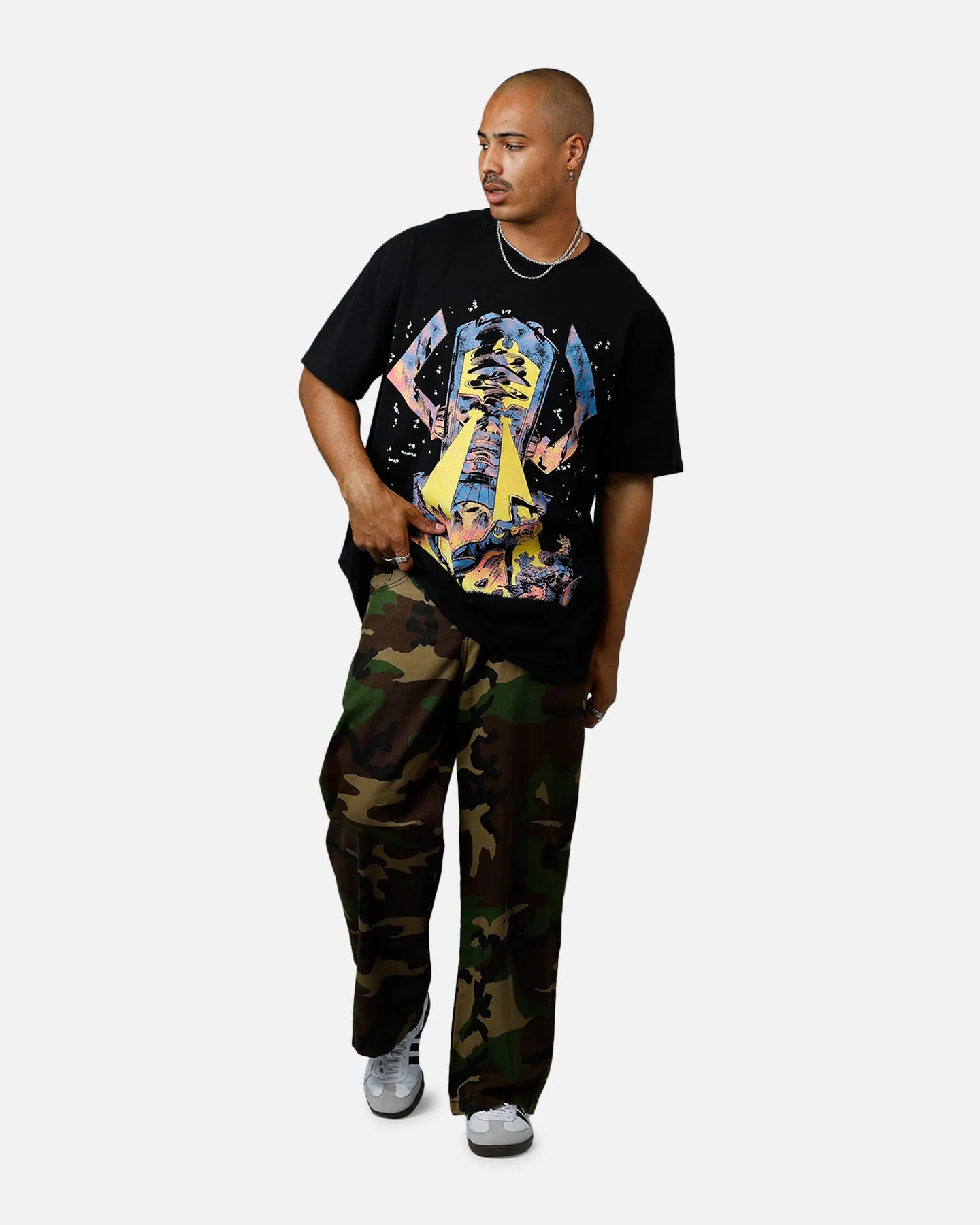 73Studio Marvel Fantastic Four Galactus Vintage T-Shirt Black sold by Culture Kings product image thumbnail 3