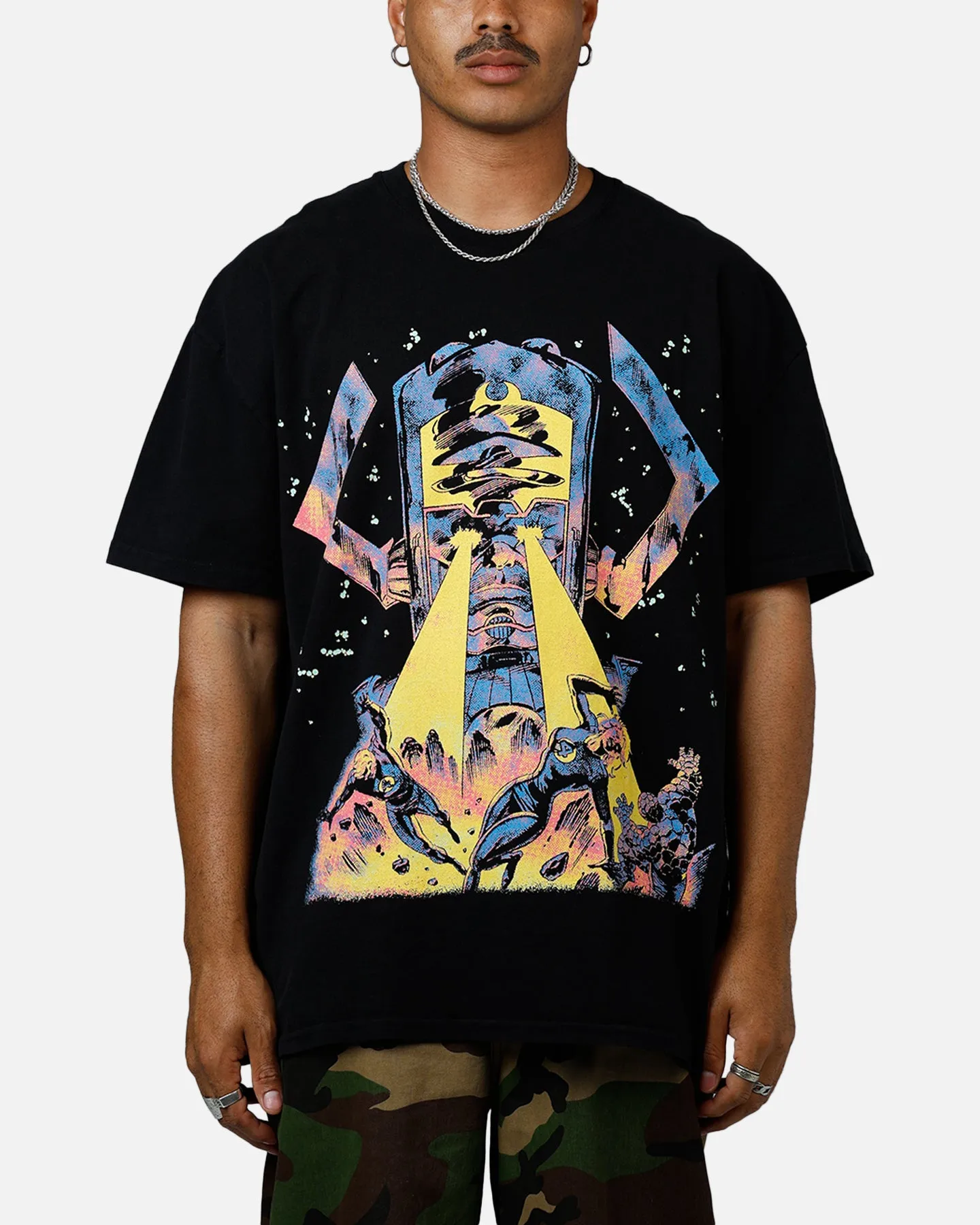 73Studio Marvel Fantastic Four Galactus Vintage T-Shirt Black sold by Culture Kings
