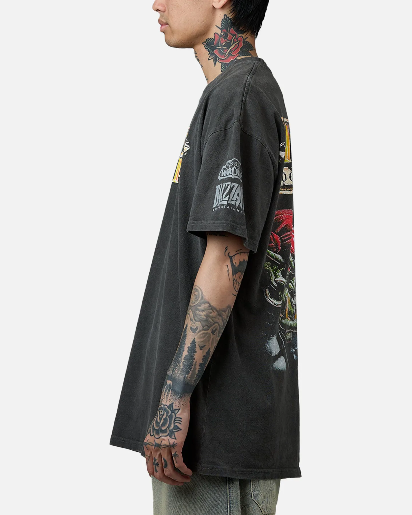 73Studio X Warcraft II: Tides Of Darkness T-Shirt Black Wash sold by Culture Kings product image thumbnail 5