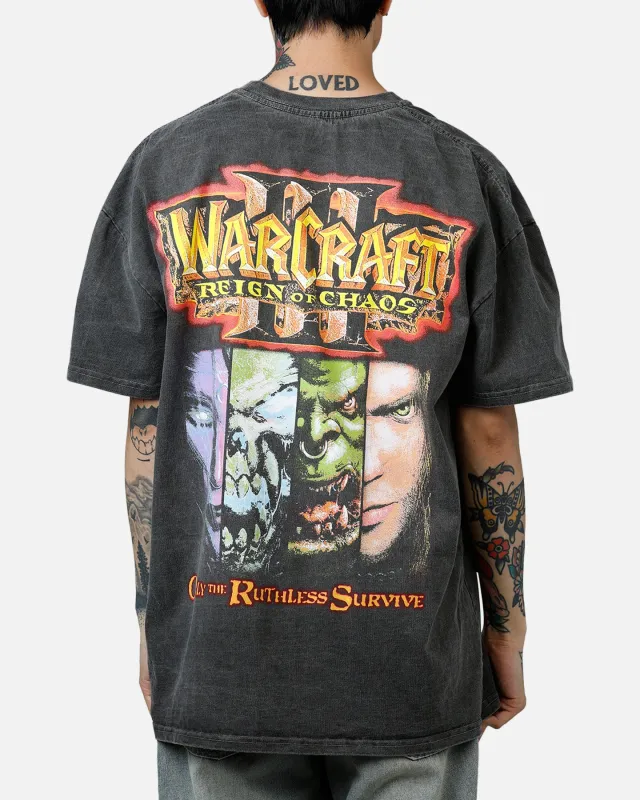 73Studio X Warcraft: Reign Of Chaos T-Shirt Black Wash sold by Culture Kings