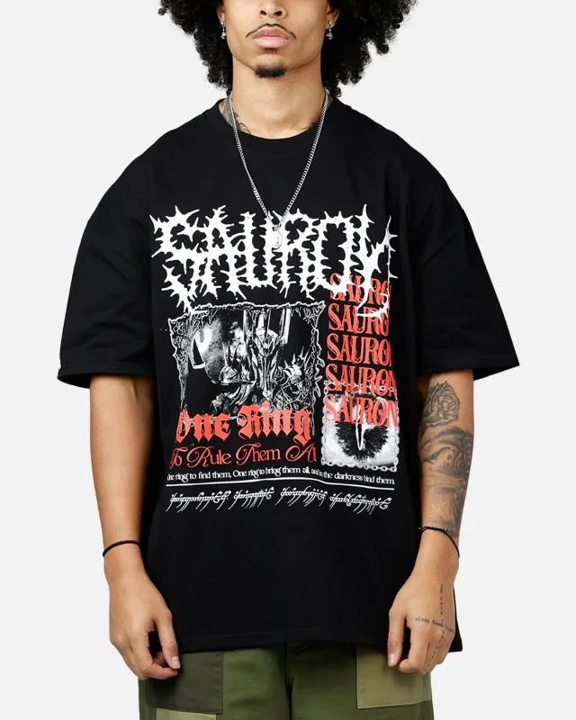 73Studio X The Lord Of The Rings Sauron Heavyweight T-Shirt Black sold by Culture Kings