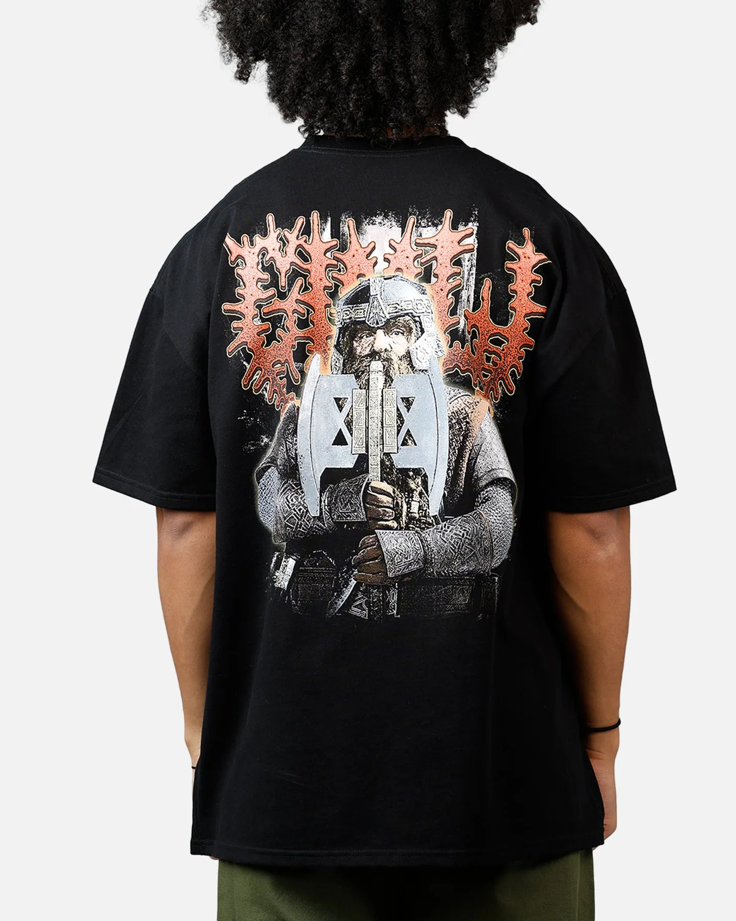 73Studio X The Lord Of The Rings Gimli Heavyweight T-Shirt Black sold by Culture Kings product image thumbnail 2