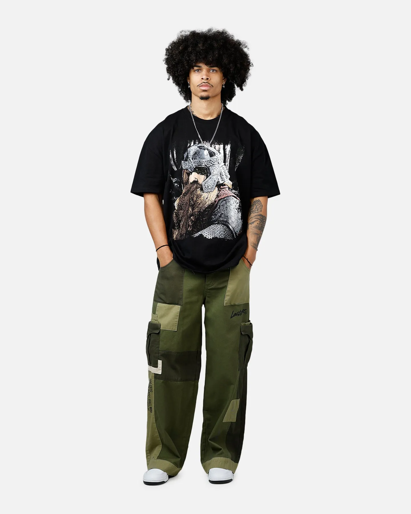 73Studio X The Lord Of The Rings Gimli Heavyweight T-Shirt Black sold by Culture Kings product image thumbnail 3