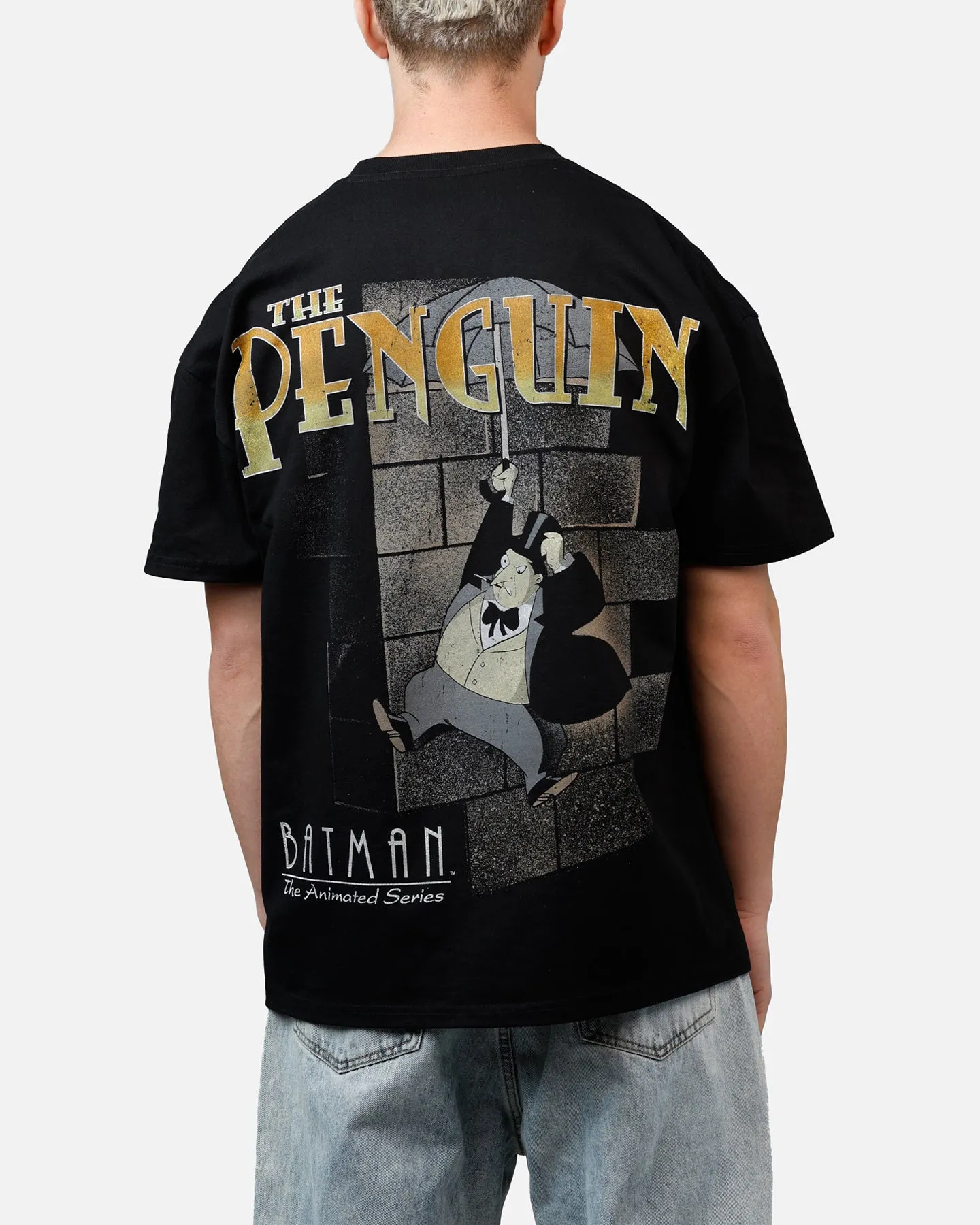 73Studio X DC The Penguin Heavyweight T-Shirt Black sold by Culture Kings