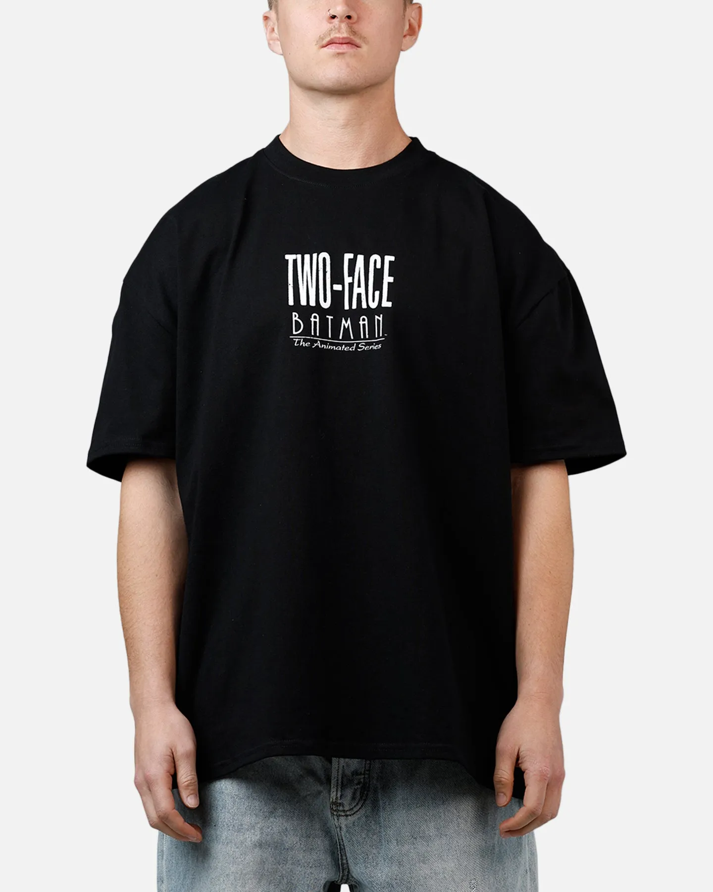 73Studio X DC Batman Two Face Heavyweight T-Shirt Black sold by Culture Kings product image thumbnail 2