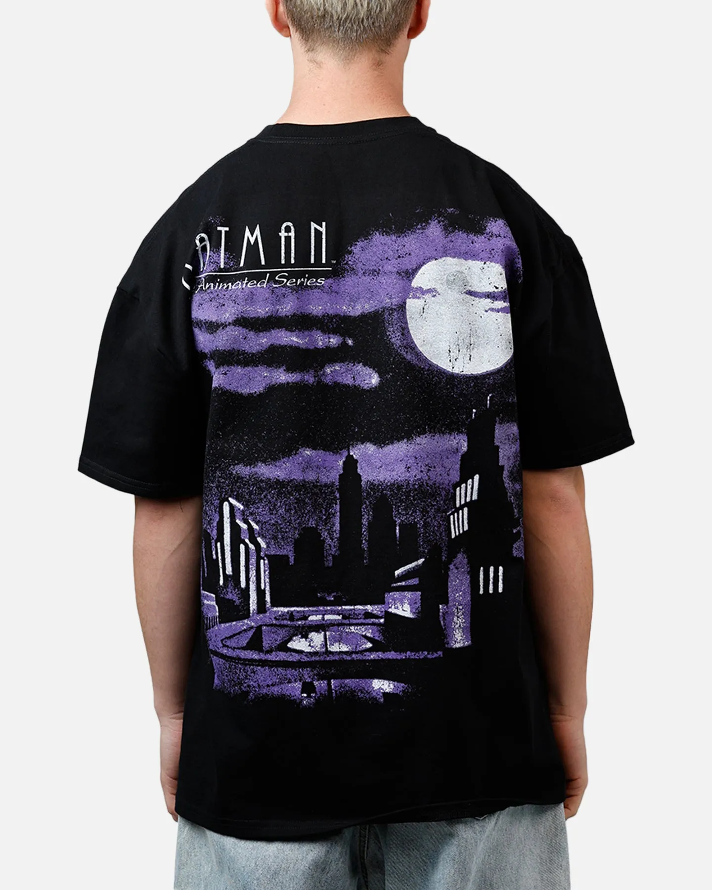73Studio X DC Batman The Animated Series Heavyweight T-Shirt Black sold by Culture Kings product image thumbnail 2