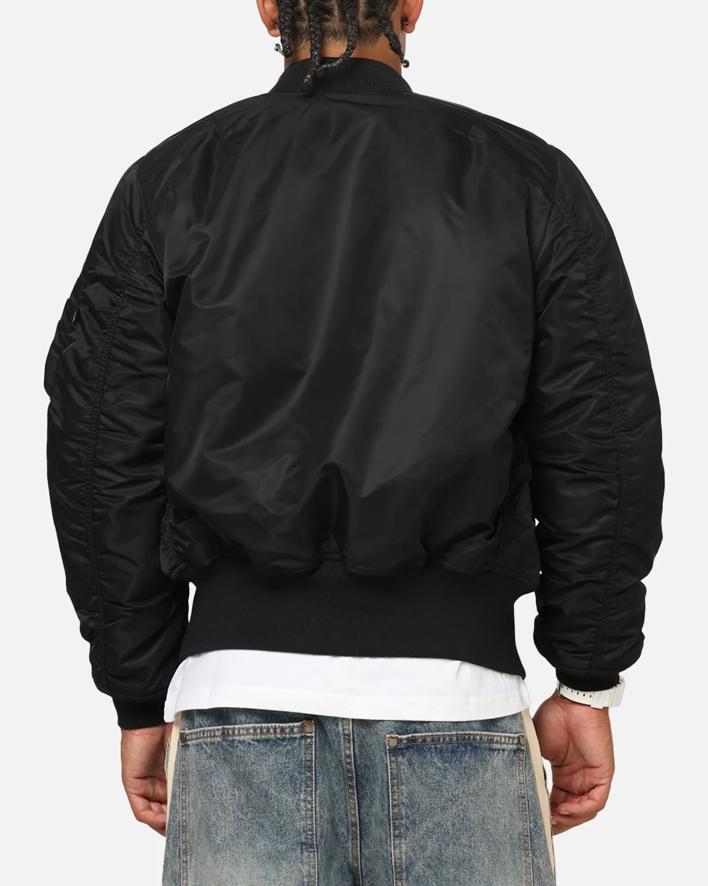 Alpha Industries Alpha MA-1 Flight Jacket Black sold by Culture Kings product image thumbnail 5