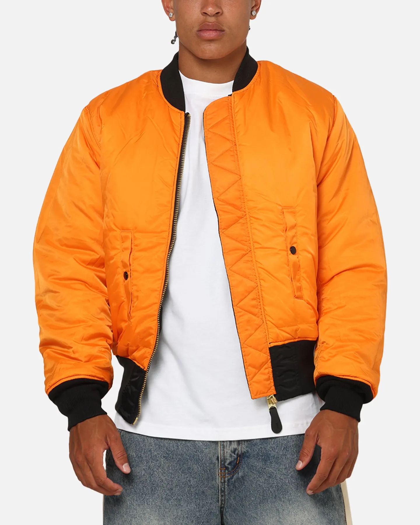 Alpha Industries Alpha MA-1 Flight Jacket Black sold by Culture Kings product image thumbnail 2