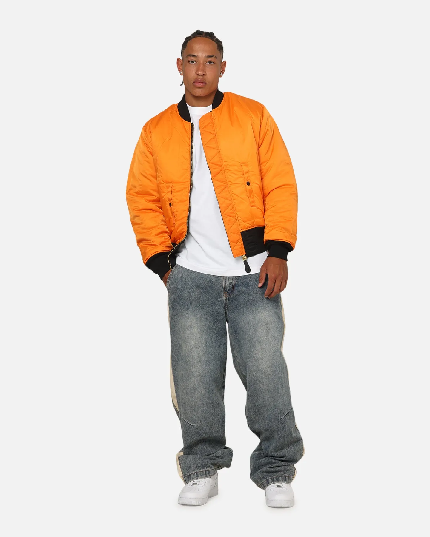 Alpha Industries Alpha MA-1 Flight Jacket Black sold by Culture Kings product image thumbnail 4