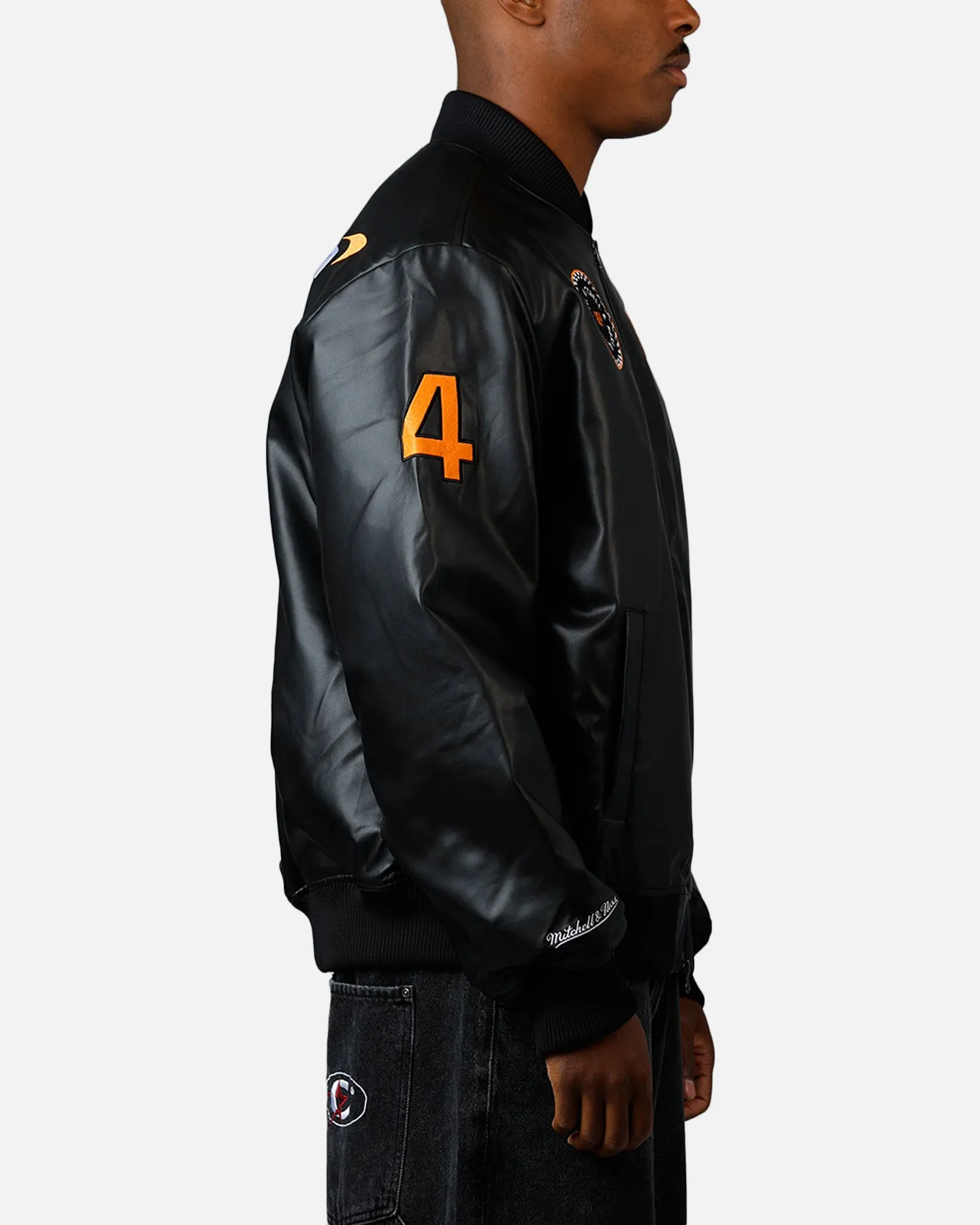 Mitchell & Ness X McLaren X Culture Kings Bomber Jacket Black sold by Culture Kings product image thumbnail 4
