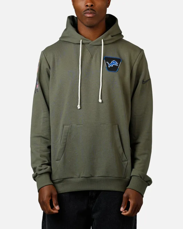 Nike Detroit Lions Salute To Service Hoodie Olive sold by Culture Kings