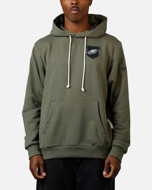 Nike Philadelphia Eagles Salute To Service Hoodie Olive sold by Culture Kings