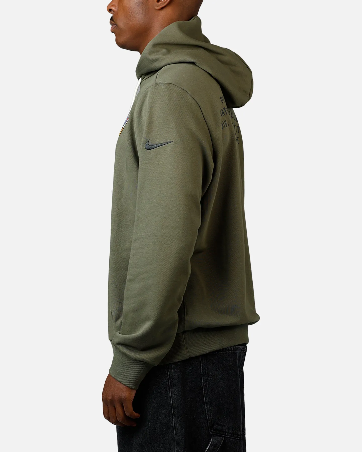 Nike Pittsburgh Steelers Salute To Service Hoodie Olive sold by Culture Kings product image thumbnail 5