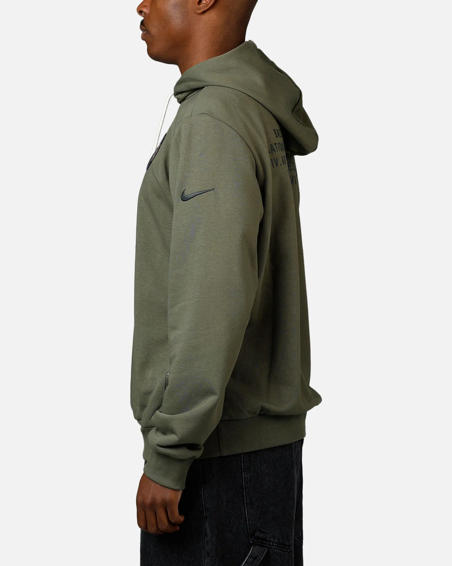 Nike Baltimore Ravens Salute To Service Hoodie Olive sold by Culture Kings product image thumbnail 5