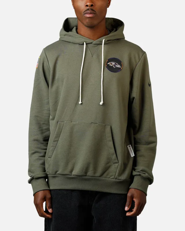 Nike Baltimore Ravens Salute To Service Hoodie Olive sold by Culture Kings