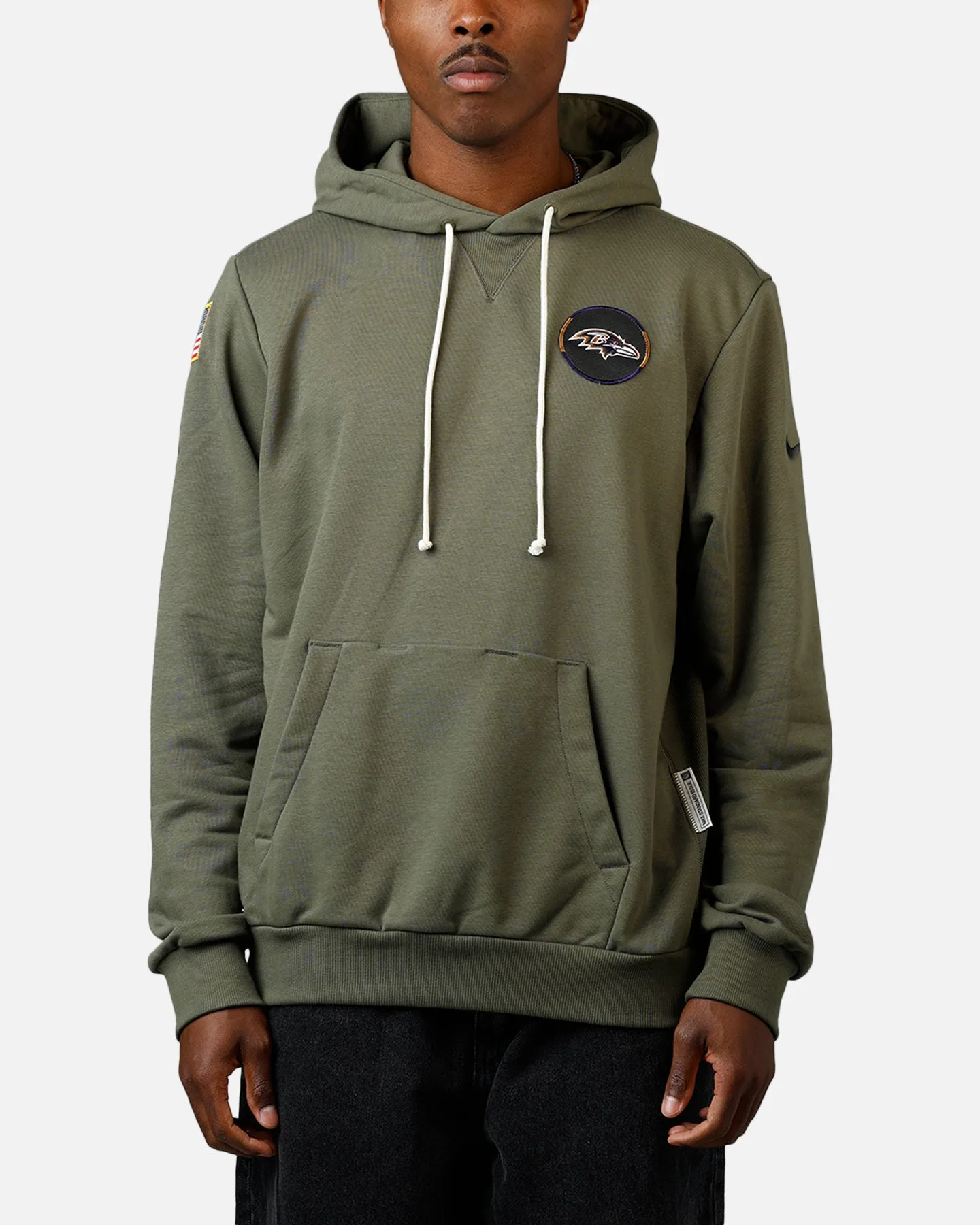 Nike Baltimore Ravens Salute To Service Hoodie Olive sold by Culture Kings