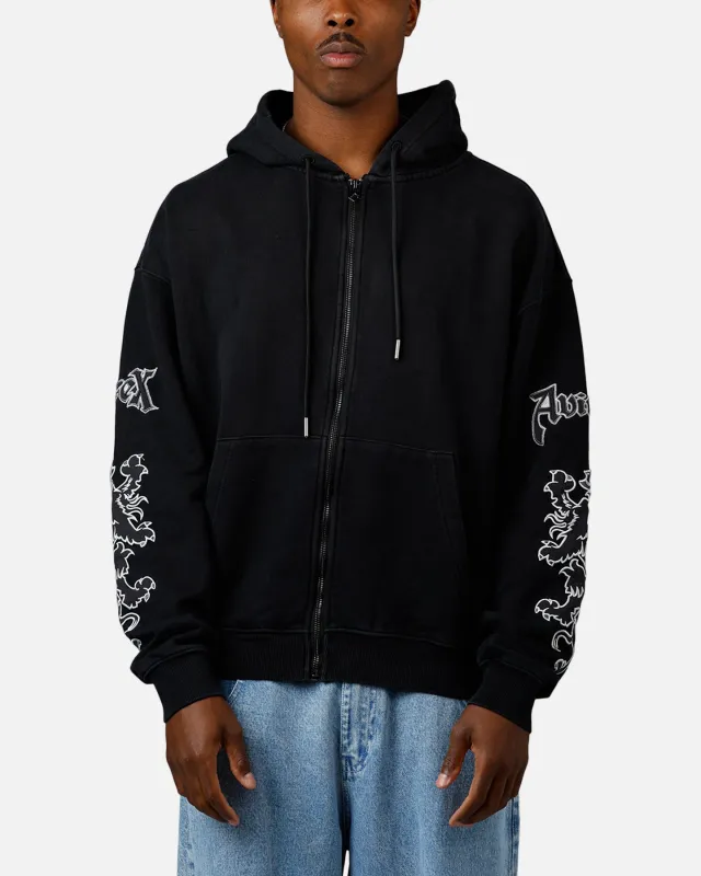 Avirex Goth Zip Hoodie Black sold by Culture Kings