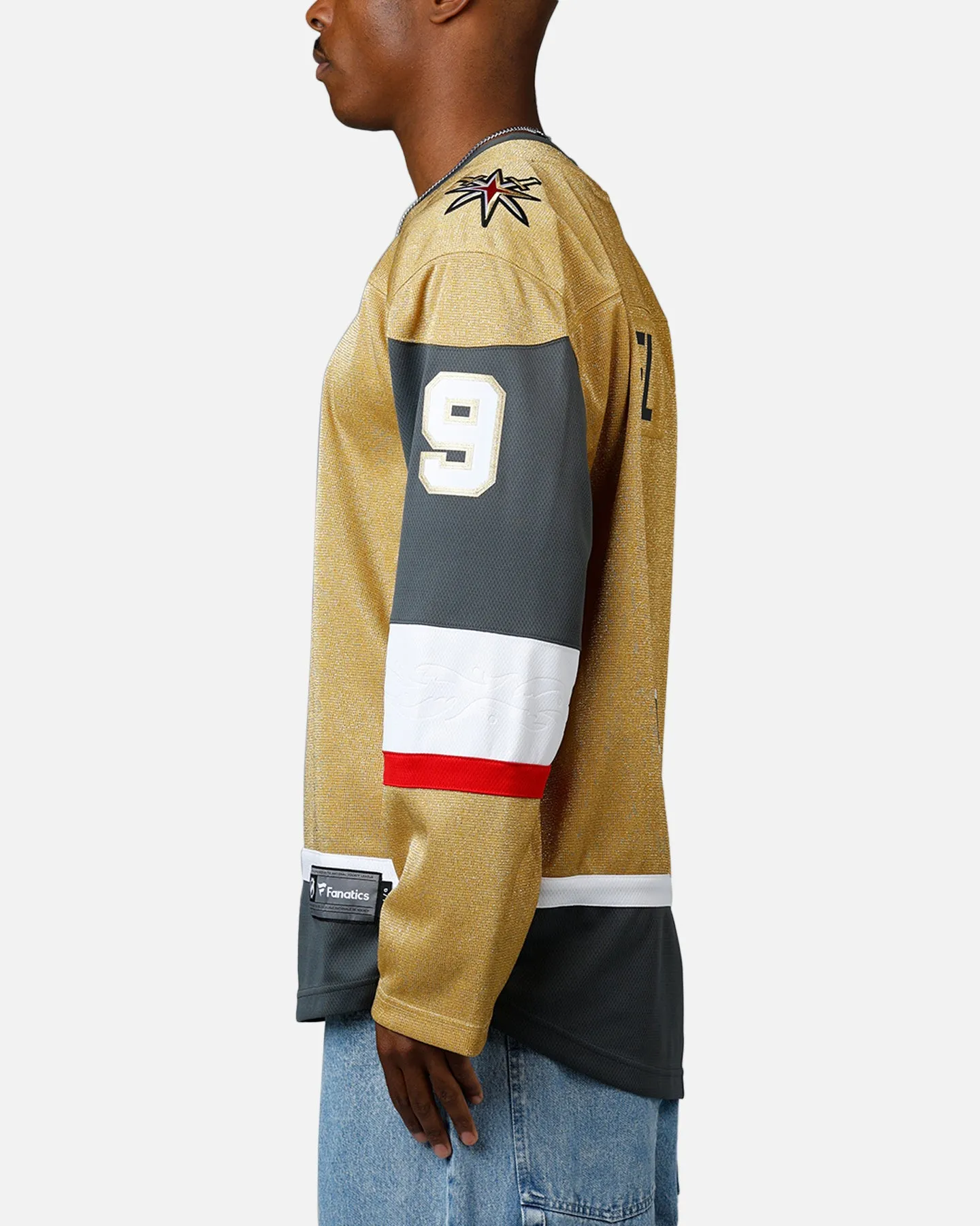 Fanastics Vegas Golden Knights Jack Eichel #9 Jersey Gold sold by Culture Kings product image thumbnail 5