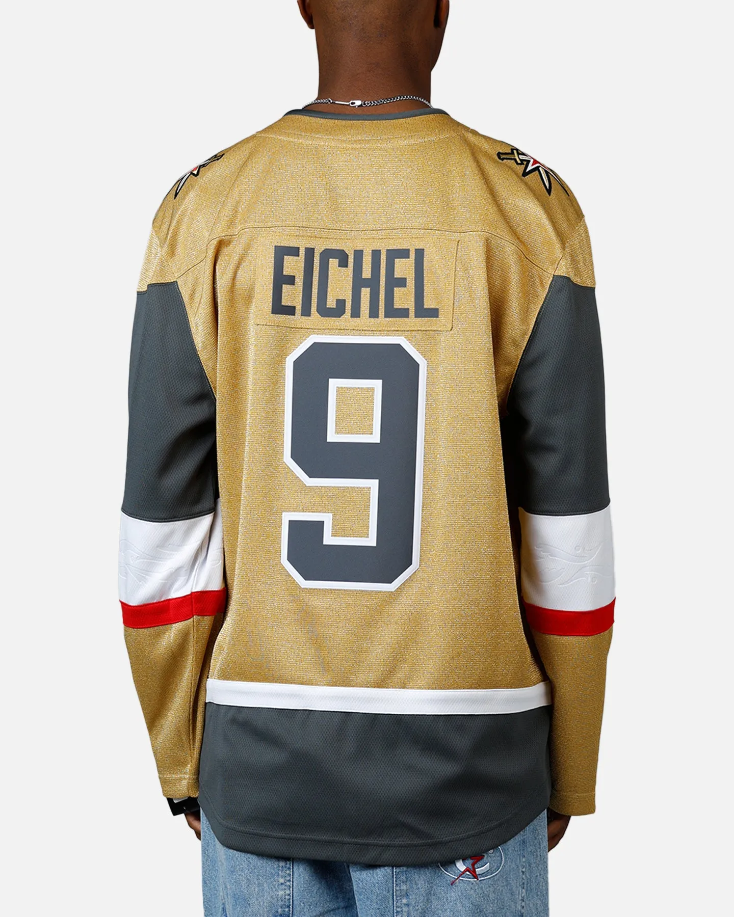 Fanastics Vegas Golden Knights Jack Eichel #9 Jersey Gold sold by Culture Kings product image thumbnail 2
