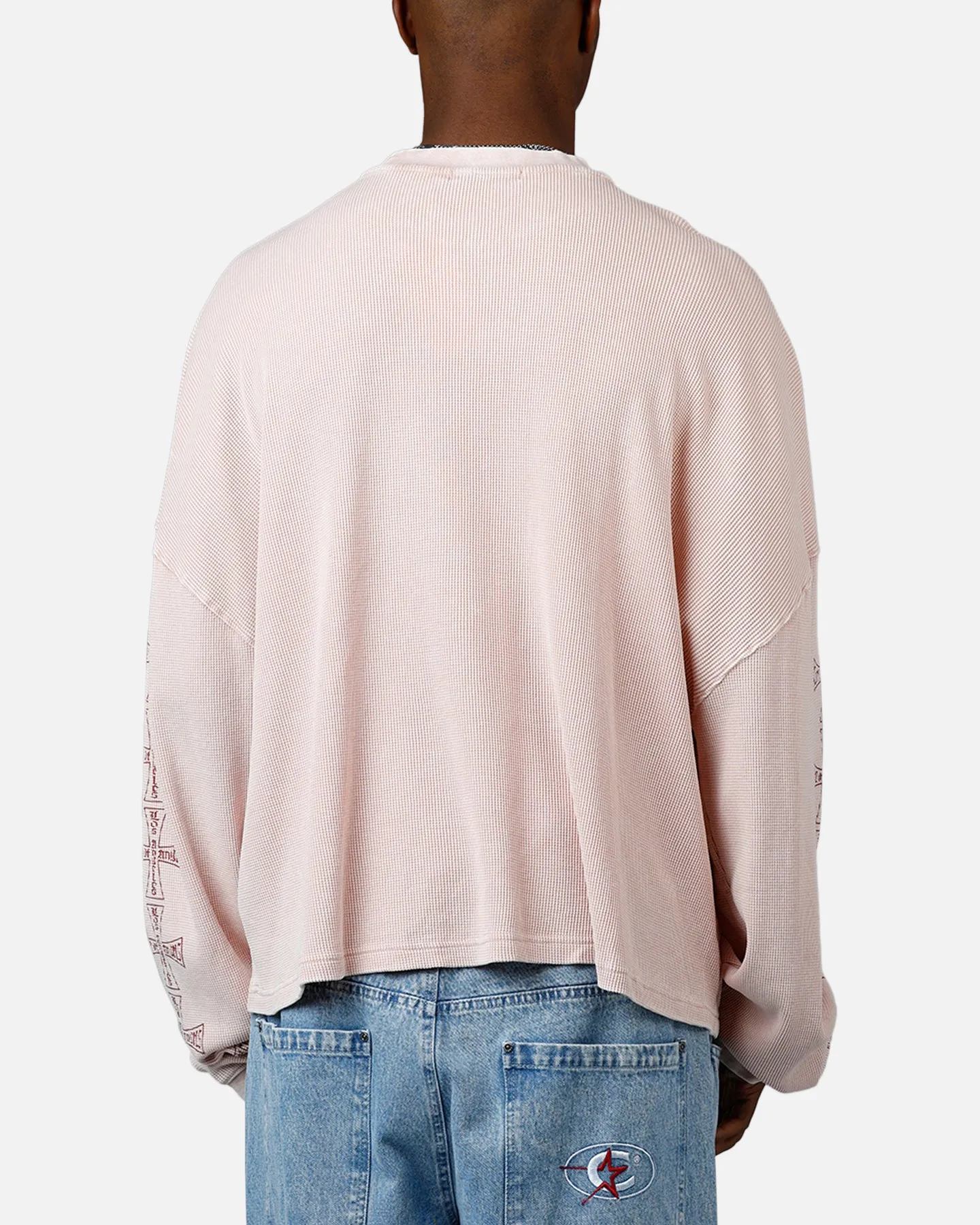 MNML Washed Chopper Thermal Shirt Washed White sold by Culture Kings product image thumbnail 2